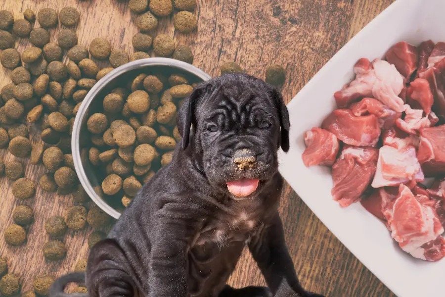 What to feed a cane corso puppy