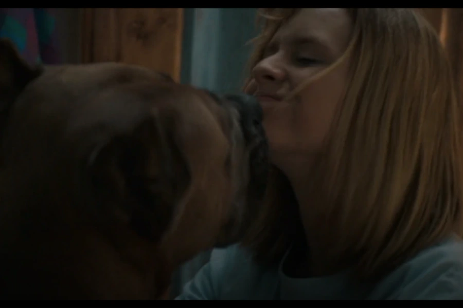 Cane Corso and Becky in the Movie Becky (2020)